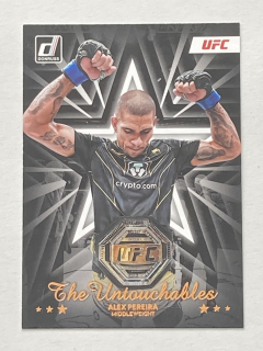 2023 Panini - Donruss UFC #015 Alex Pereira - THE UNTOUCHABLES