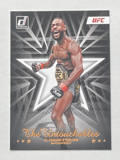 2023 Panini - Donruss UFC #020 Aljamain Sterling - THE UNTOUCHABLES