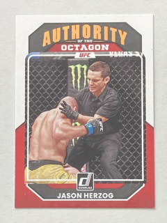 2023 Panini - Donruss UFC #223 Jason Herzog - AUTHORITY OF THE OCTAGON