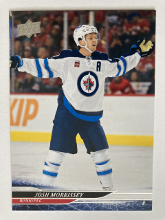 2024-25 UD Series 2 #445 Josh Morrissey
