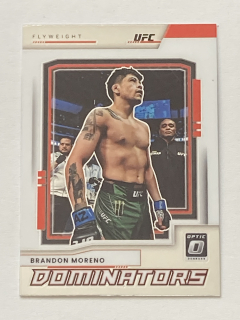 2022 Panini Donruss Optic UFC #021 Brandon Moreno - DOMINATORS