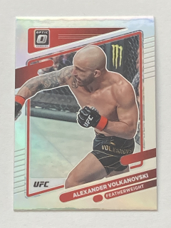 2022 Panini Donruss Optic UFC #028 Alexander Volkanovski - SILVER HOLO PRIZM SP