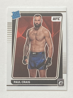 2022 Panini Donruss Optic UFC #117 Paul Craig - RATED ROOKIE