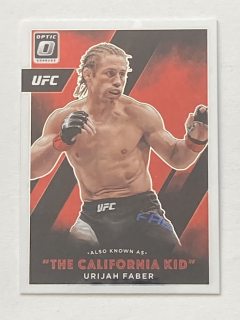 2022 Panini Donruss Optic UFC #015 Urijah Faber - ALSO KNOWN AS