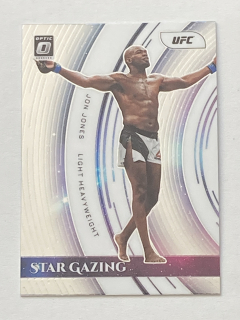 2022 Panini Donruss Optic UFC #023 John Jones - MMA STAR GAZING