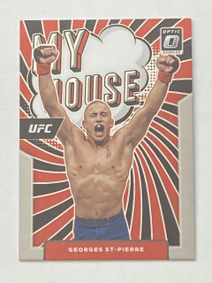 2022 Panini Donruss Optic UFC #025 Georges St-Pierre - MY HOUSE