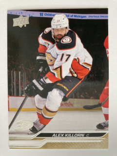 2023-24 UD Extended #502 Alex Killorn