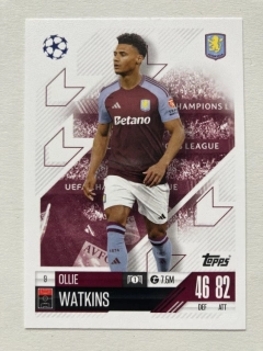 2024/25 Topps Match Attax #009 Ollie Watkins [Aston Villa]