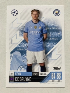 2024/25 Topps Match Attax #020 Kevin De Bruyne [Manchester City]