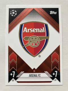 2024/25 Topps Match Attax #028 Arsenal FC - TEAM BADGE