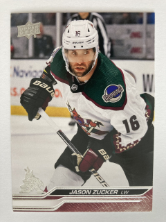2023-24 UD Extended #506 Jason Zucker