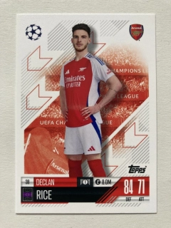 2024/25 Topps Match Attax #038 Declan Rice [Arsenal FC]