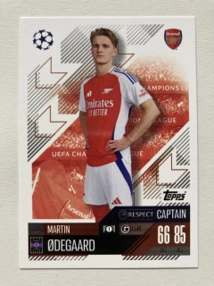 2024/25 Topps Match Attax #039 Martin Ødegaard - CAPTAIN [Arsenal FC]