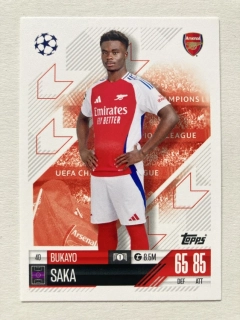 2024/25 Topps Match Attax #040 Bukayo Saka [Arsenal FC]