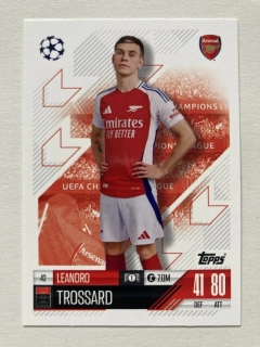 2024/25 Topps Match Attax #042 Leandro Trossard [Arsenal FC]