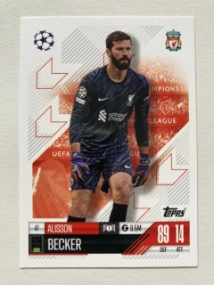 2024/25 Topps Match Attax #047 Alisson Becker [Liverpool FC]