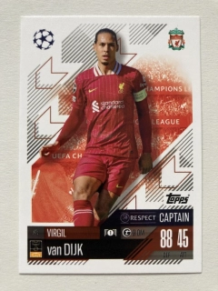 2024/25 Topps Match Attax #048 Virgil van Dijk - CAPTAIN [Liverpool FC]