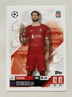 2024/25 Topps Match Attax #057 Dominik Szoboszlai [Liverpool FC]