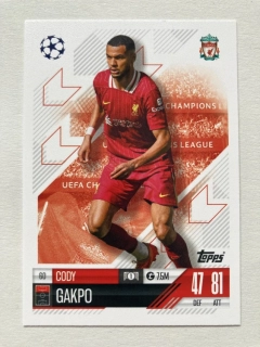 2024/25 Topps Match Attax #060 Cody Gakpo [Liverpool FC]