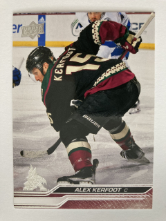 2023-24 UD Extended #509 Alex Kerfoot