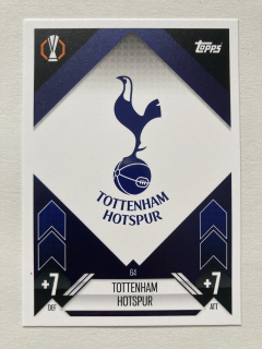 2024/25 Topps Match Attax #064 Tottenham Hotspur - TEAM BADGE