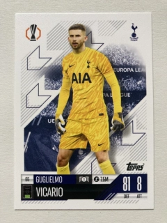 2024/25 Topps Match Attax #065 Guglielmo Vicario [Tottenham Hotspur]