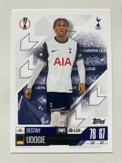 2024/25 Topps Match Attax #069 Destiny Udogie [Tottenham Hotspur]