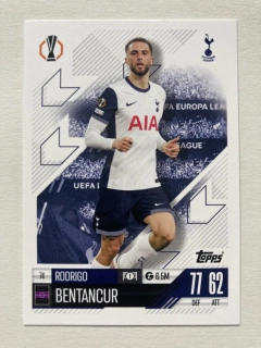 2024/25 Topps Match Attax #074 Rodrigo Bentancur [Tottenham Hotspur]