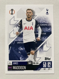 2024/25 Topps Match Attax #076 James Maddison [Tottenham Hotspur]