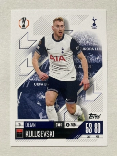 2024/25 Topps Match Attax #079 Dejan Kulusevski [Tottenham Hotspur]