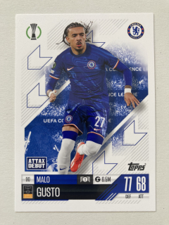 2024/25 Topps Match Attax #090 Malo Gusto [Chelsea FC]