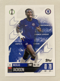 2024/25 Topps Match Attax #099 Nicolas Jackson [Chelsea FC]