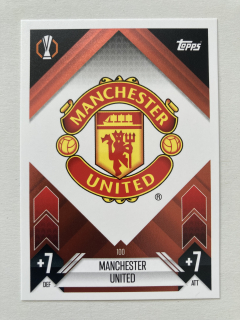 2024/25 Topps Match Attax #100 Manchester United - TEAM BADGE