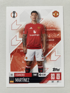 2024/25 Topps Match Attax #102 Lisandro Martínez [Manchester United]