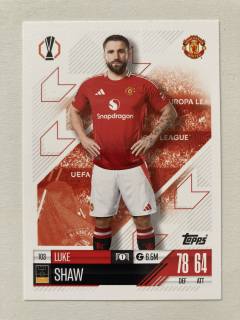 2024/25 Topps Match Attax #103 Luke Shaw [Manchester United]