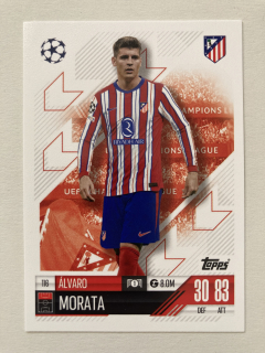 2024/25 Topps Match Attax #116 Álvaro Morata [Atlético de Madrid]
