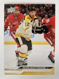 2023-24 UD Extended #514 Kevin Shattenkirk