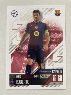 2024/25 Topps Match Attax #143 Sergi Roberto - CAPTAIN [FC Barcelona]