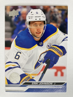 2023-24 UD Extended #516 Erik Johnson