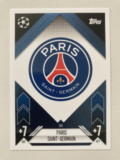 2024/25 Topps Match Attax #154 Paris Saint-Germain - TEAM BADGE