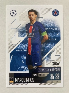 2024/25 Topps Match Attax #158 Marquinhos - CAPTAIN [Paris Saint-Germain]