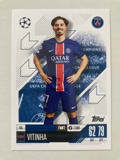 2024/25 Topps Match Attax #165 Vitinha [Paris Saint-Germain]