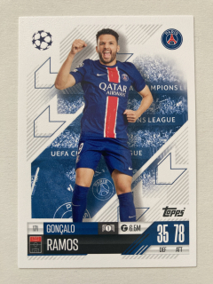 2024/25 Topps Match Attax #171 Gonçalo Ramos [Paris Saint-Germain]