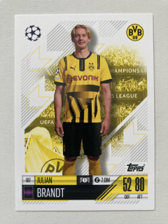 2024/25 Topps Match Attax #187 Julian Brandt [Borussia Dortmund]
