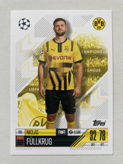 2024/25 Topps Match Attax #189 Niclas Füllkrug [Borussia Dortmund]
