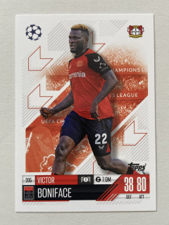 2024/25 Topps Match Attax #205 Victor Boniface [Bayer 04 Leverkusen]