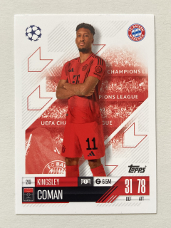 2024/25 Topps Match Attax #219 Kingsley Coman [Bayern München]