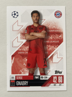 2024/25 Topps Match Attax #220 Serge Gnabry [Bayern München]