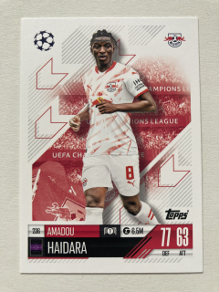 2024/25 Topps Match Attax #236 Amadou Haidara [RB Leipzig]
