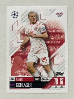 2024/25 Topps Match Attax #239 Xaver Schlager [RB Leipzig]